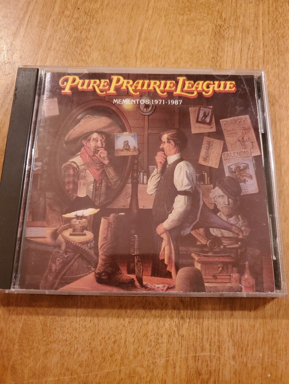 Pure Prairie League Mementos 1971-1987 (CD, Rushmore Records, 1987)
